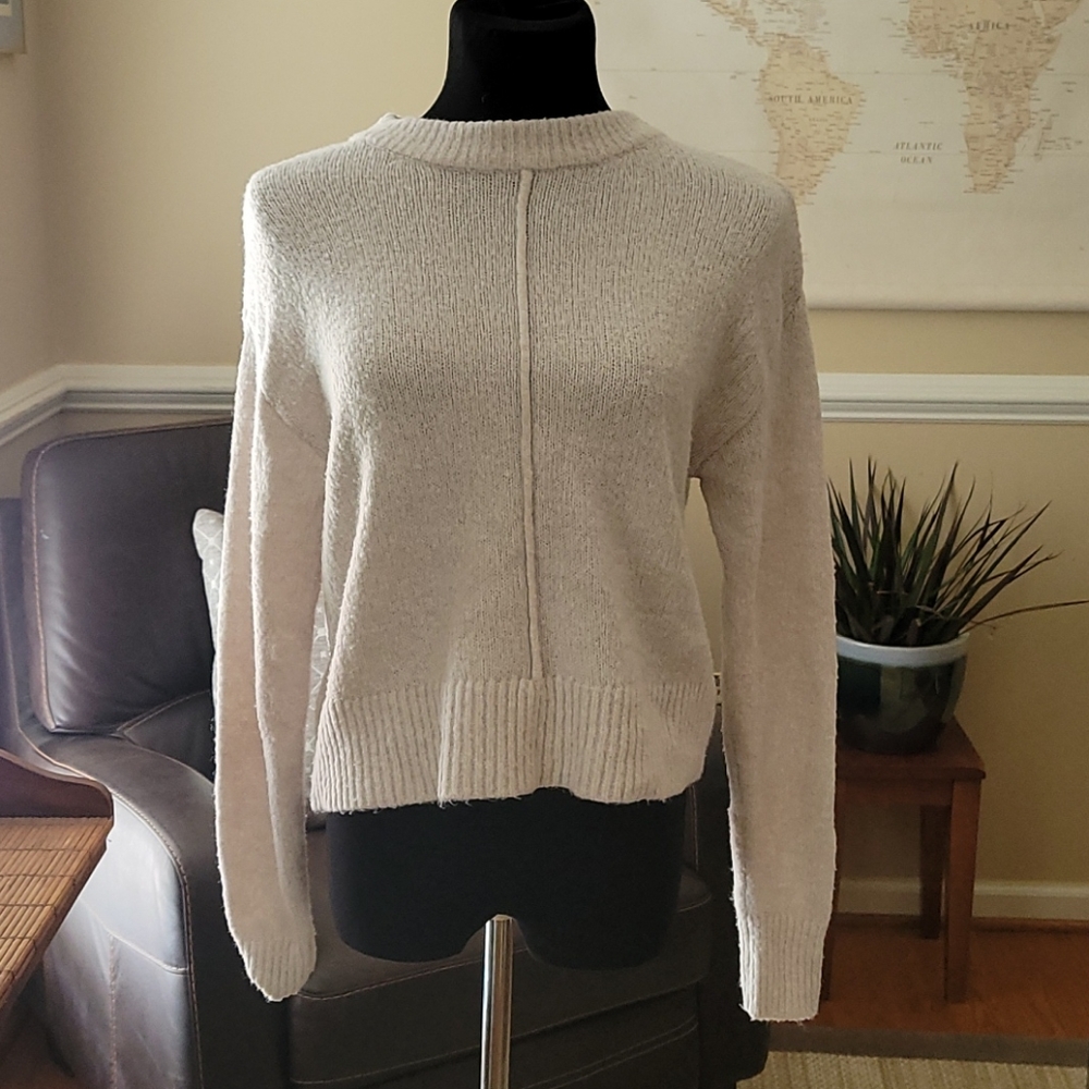 YES LOLA, size S, cream sweater